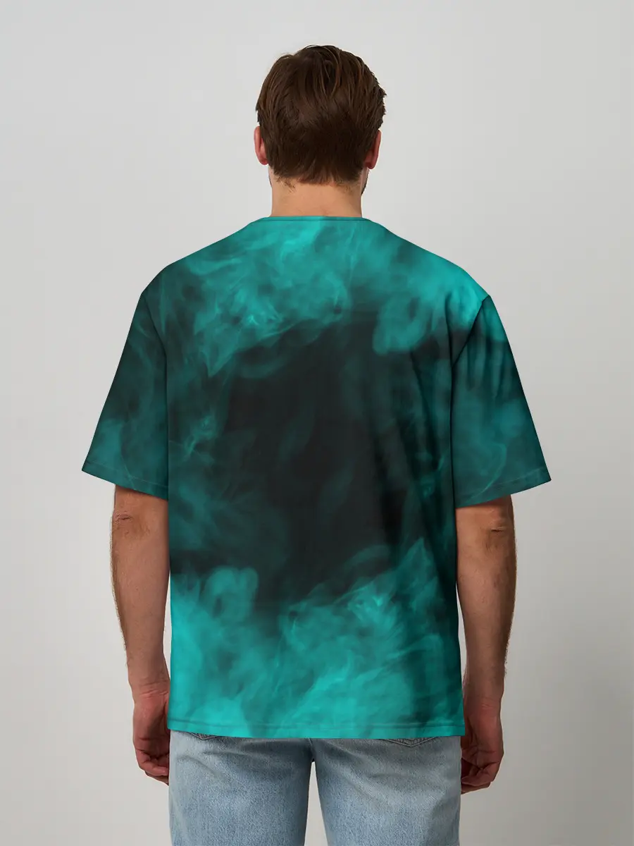 Мужская футболка оверсайз / СТРАЖА В МАСКАХ | ИГРА В КАЛЬМАРА