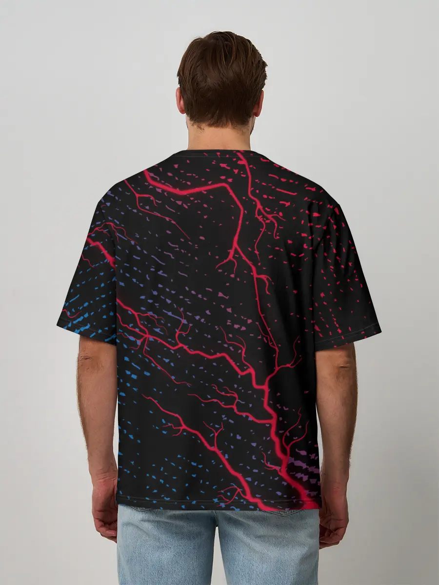 Мужская футболка оверсайз / FC BAYERN / БАВАРИЯ