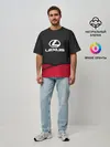 Мужская футболка оверсайз / LEXUS