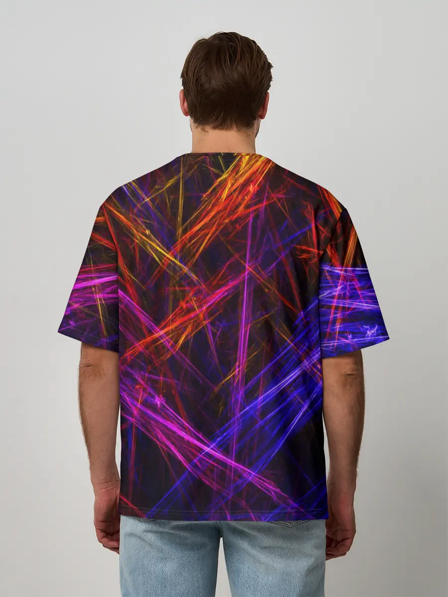 Мужская футболка оверсайз / Maserati | Мазерати