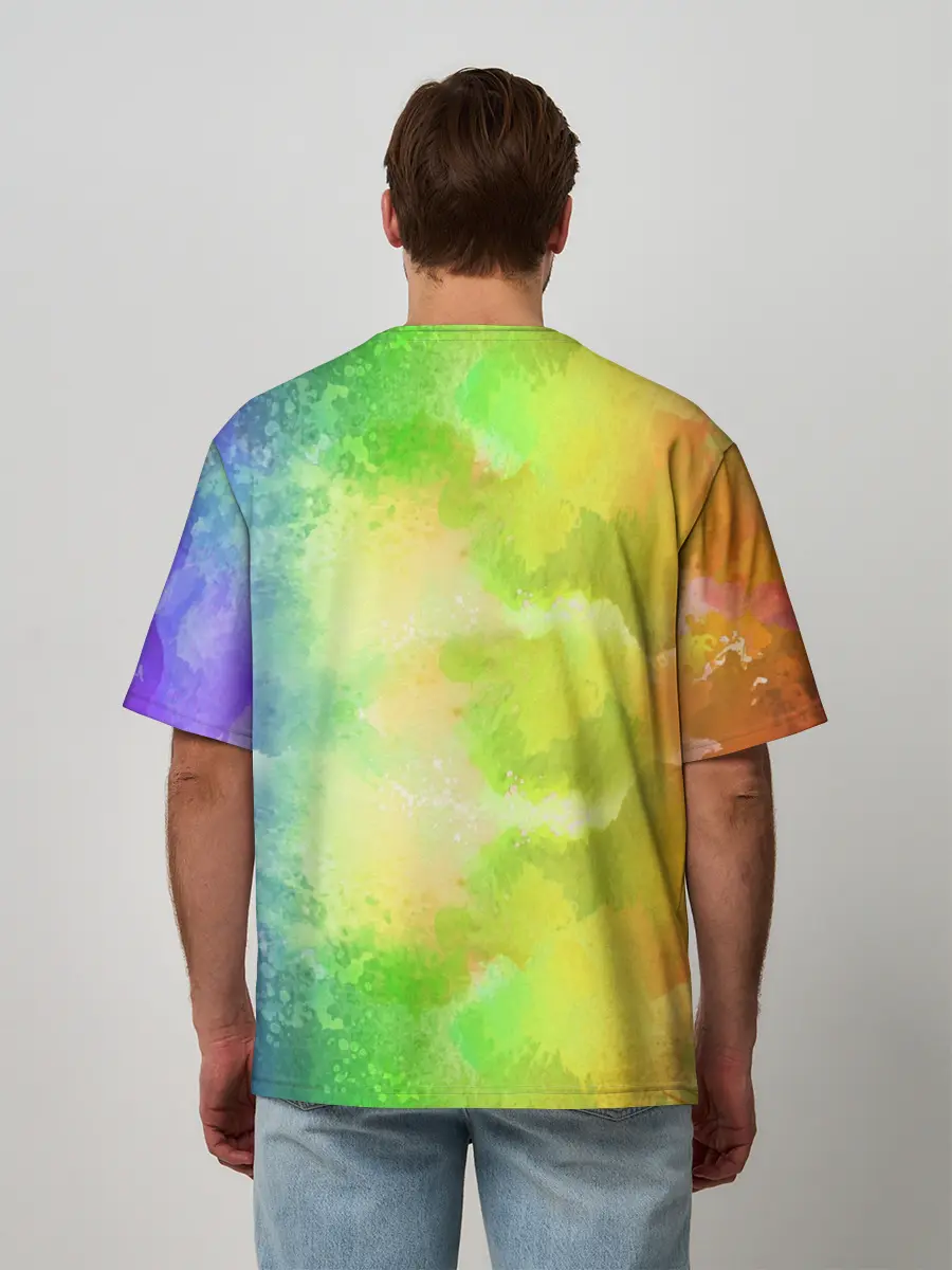 Мужская футболка оверсайз / EDDSWORLD 3