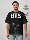 Мужская футболка оверсайз / BTS