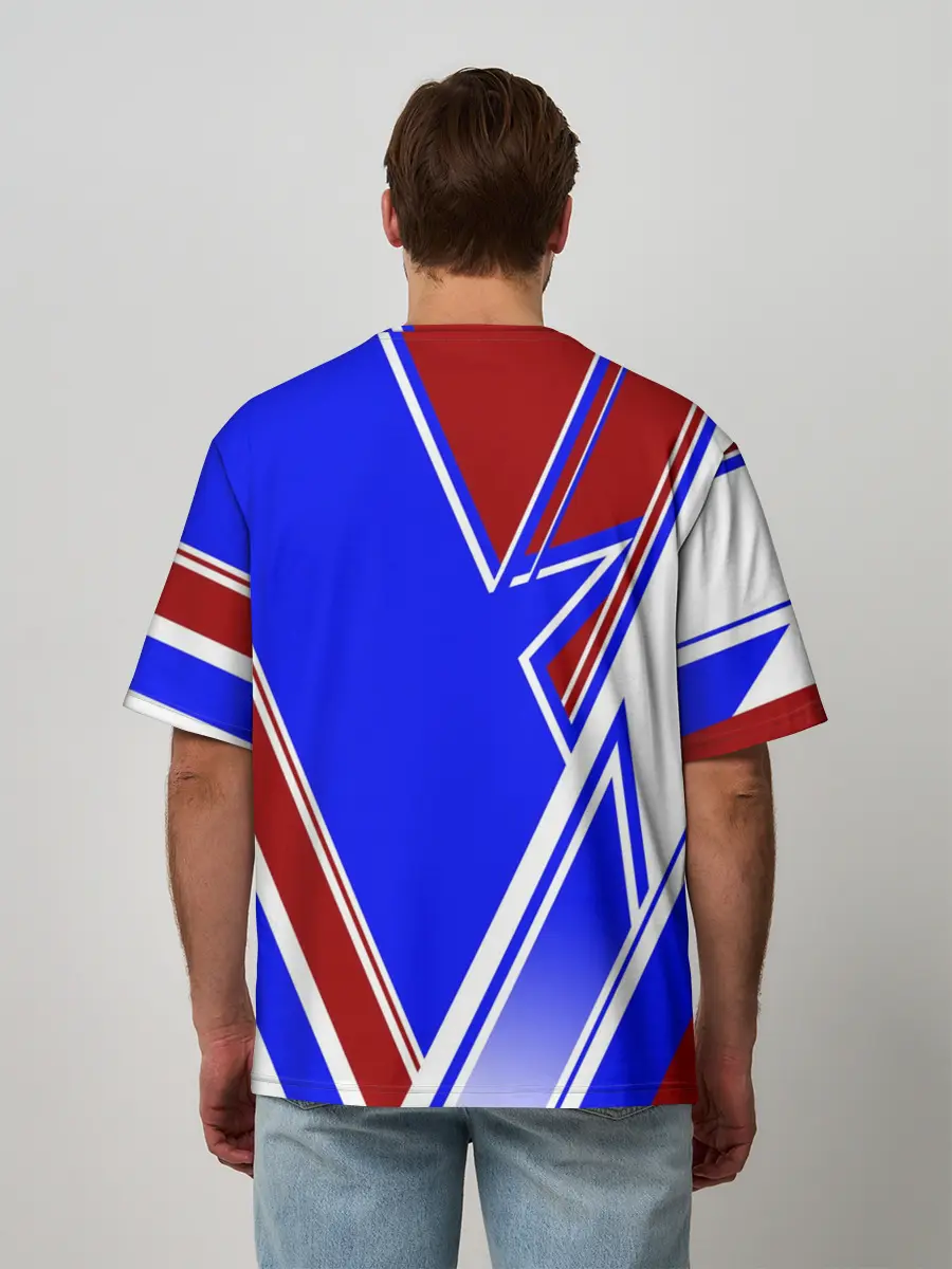 Мужская футболка оверсайз / Swimmer