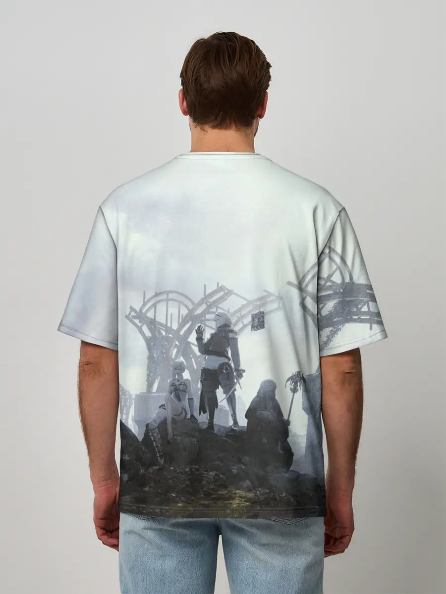 Мужская футболка оверсайз / NieR Replicant