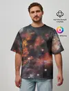 Мужская футболка оверсайз / Гигантская Вселенная