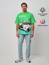 Мужская футболка оверсайз / Extrime Racer