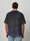 Мужская футболка оверсайз / Тату Лил Пипа звезды на небе