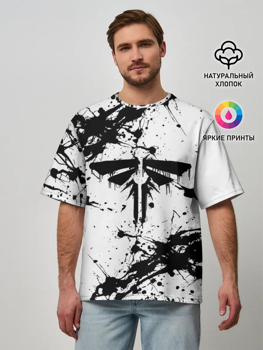 Мужская футболка оверсайз / THE LAST OF US