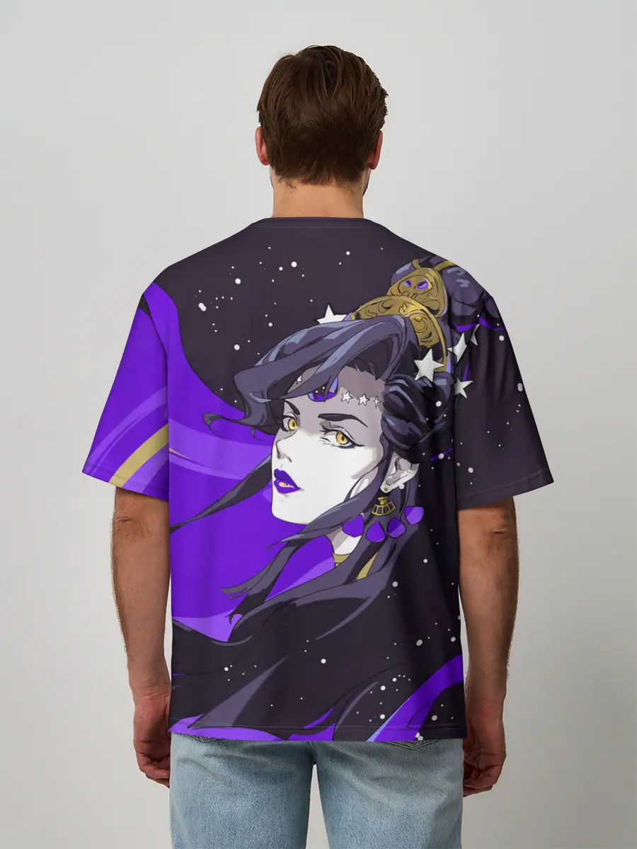 Мужская футболка оверсайз / Hades Nyx