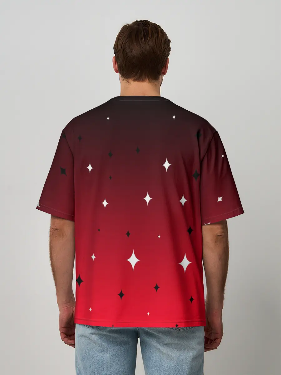 Мужская футболка оверсайз / ОТЕЛЬ ХАЗБИН ЧАРЛИ