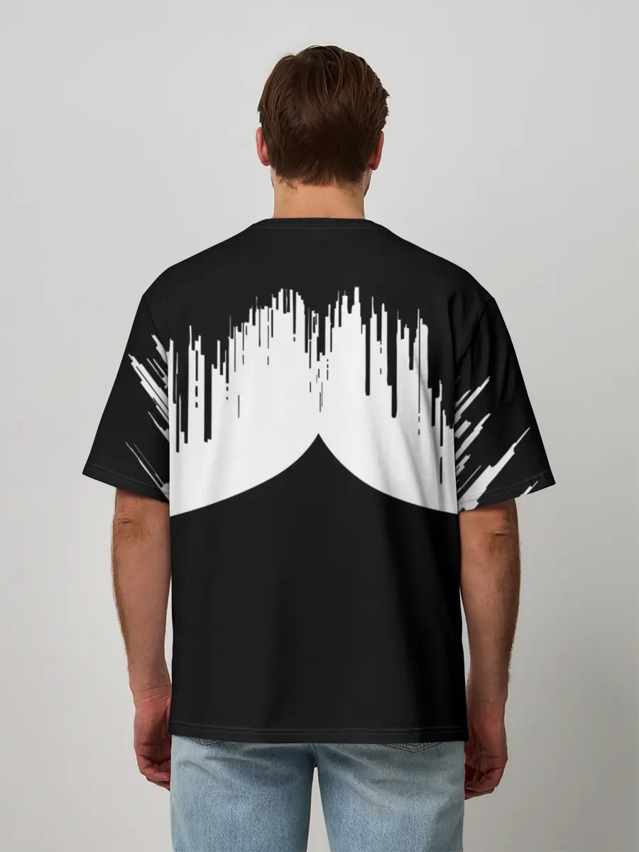 Мужская футболка оверсайз / РАБОТА ДОМ | ДЕНЬ СУРКА