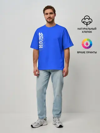 Мужская футболка оверсайз / House Dance