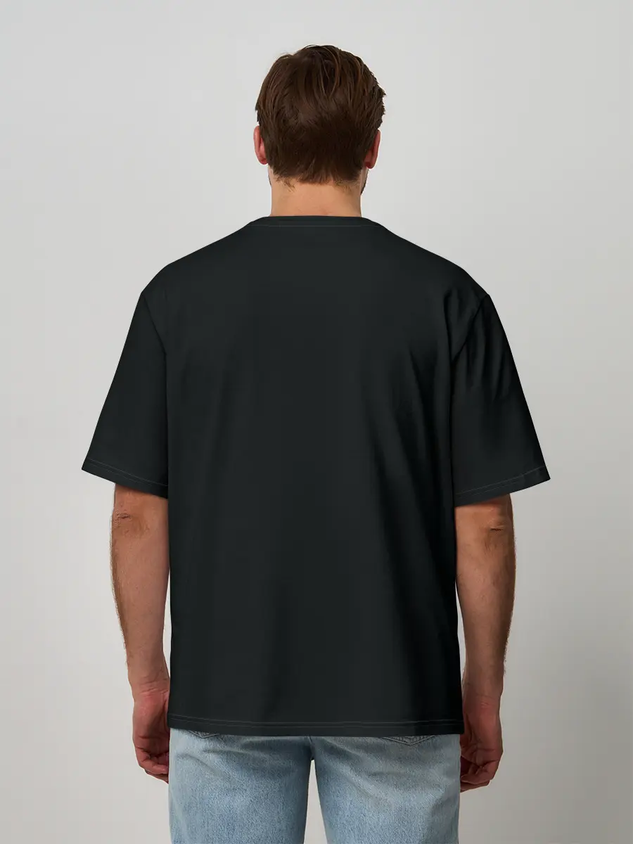 Мужская футболка оверсайз / Вся ваша мудрость Монеточка