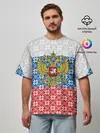 Мужская футболка оверсайз / Россия