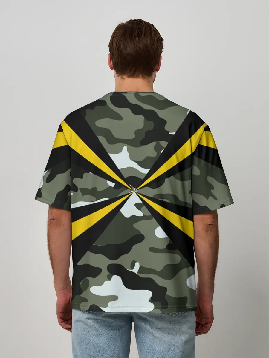 Мужская футболка оверсайз / Войска связи