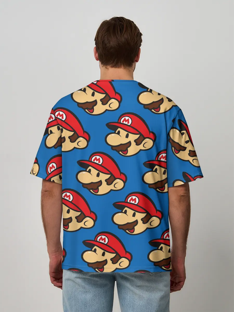 Мужская футболка оверсайз / MARIO EXCLUSIVE