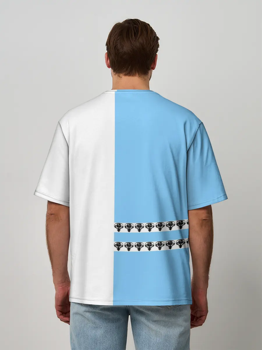 Мужская футболка оверсайз / Drum and bass