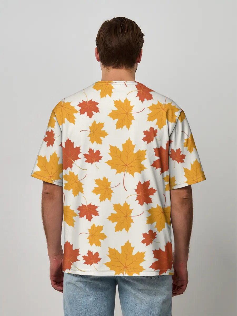 Мужская футболка оверсайз / Осень / Autumn