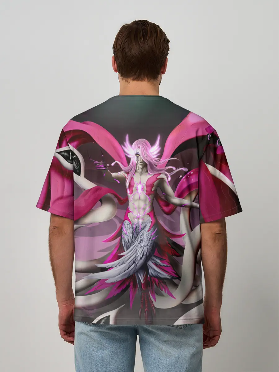 Мужская футболка оверсайз / Bleach Aurora Archangel Art