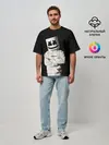 Мужская футболка оверсайз / Marshmello