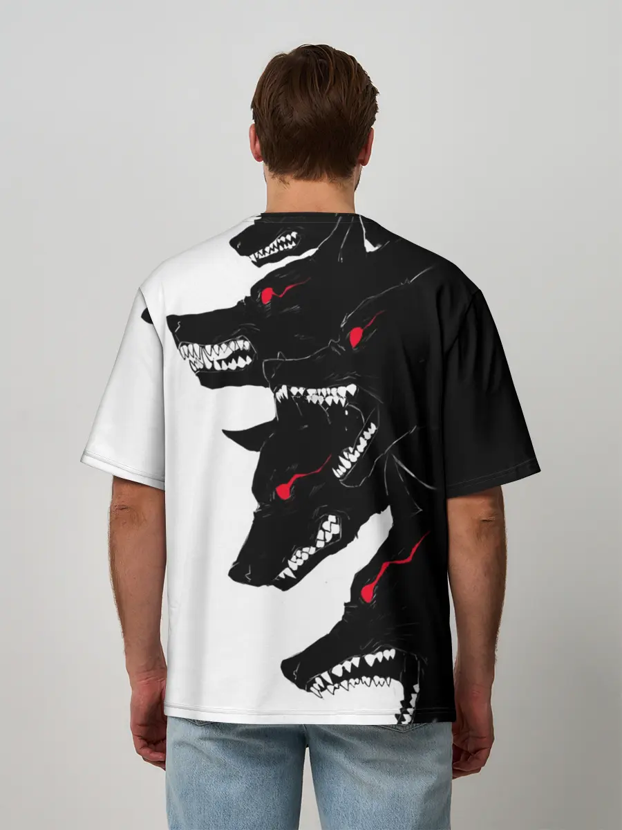 Мужская футболка оверсайз / Gluttony