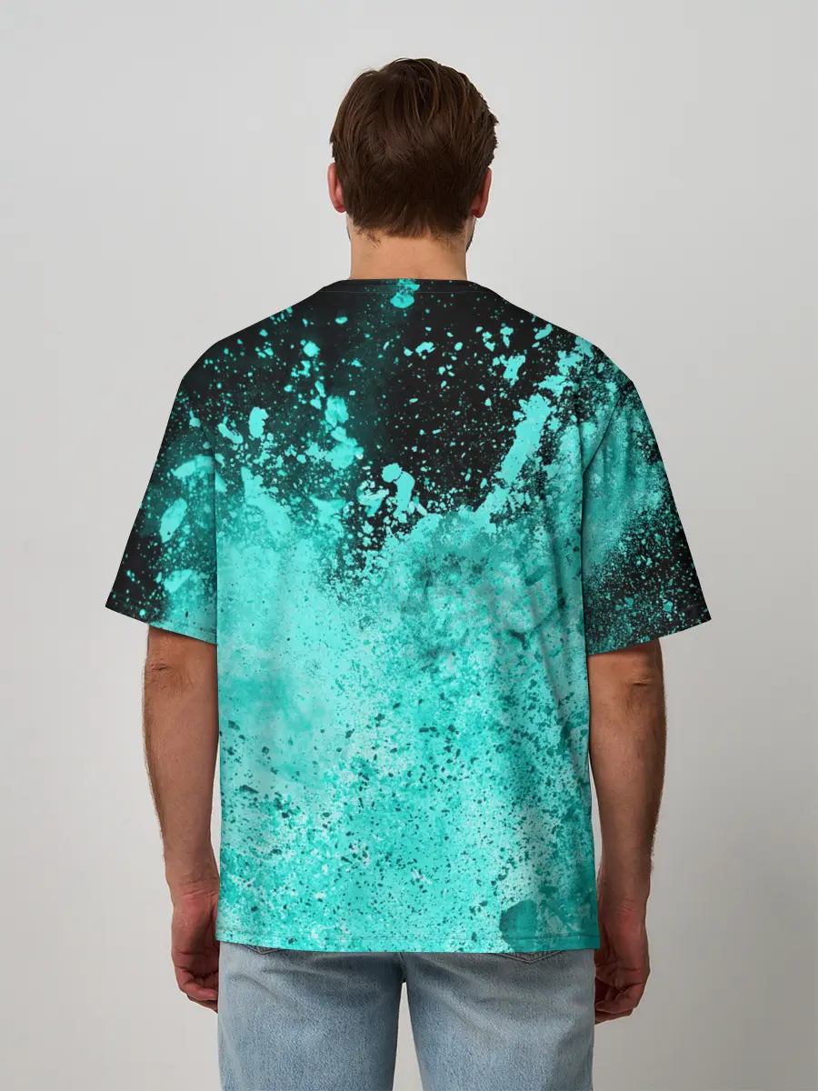 Мужская футболка оверсайз / BILLIE EILISH | БИЛЛИ АЙЛИШ