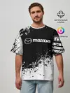Мужская футболка оверсайз / Mazda