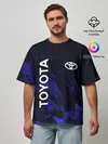 Мужская футболка оверсайз / TOYOTA