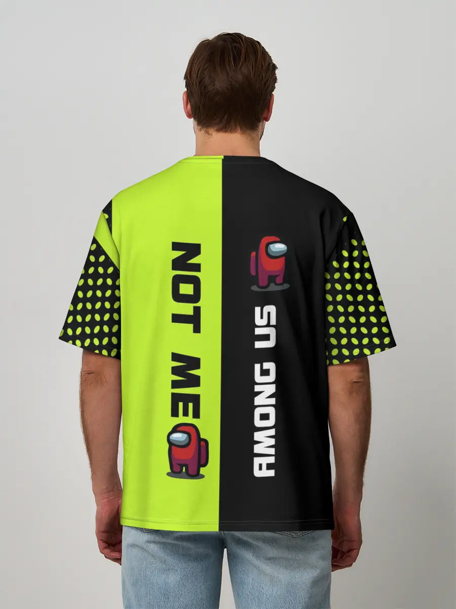 Мужская футболка оверсайз / Among us