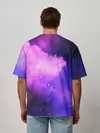 Мужская футболка оверсайз / космос