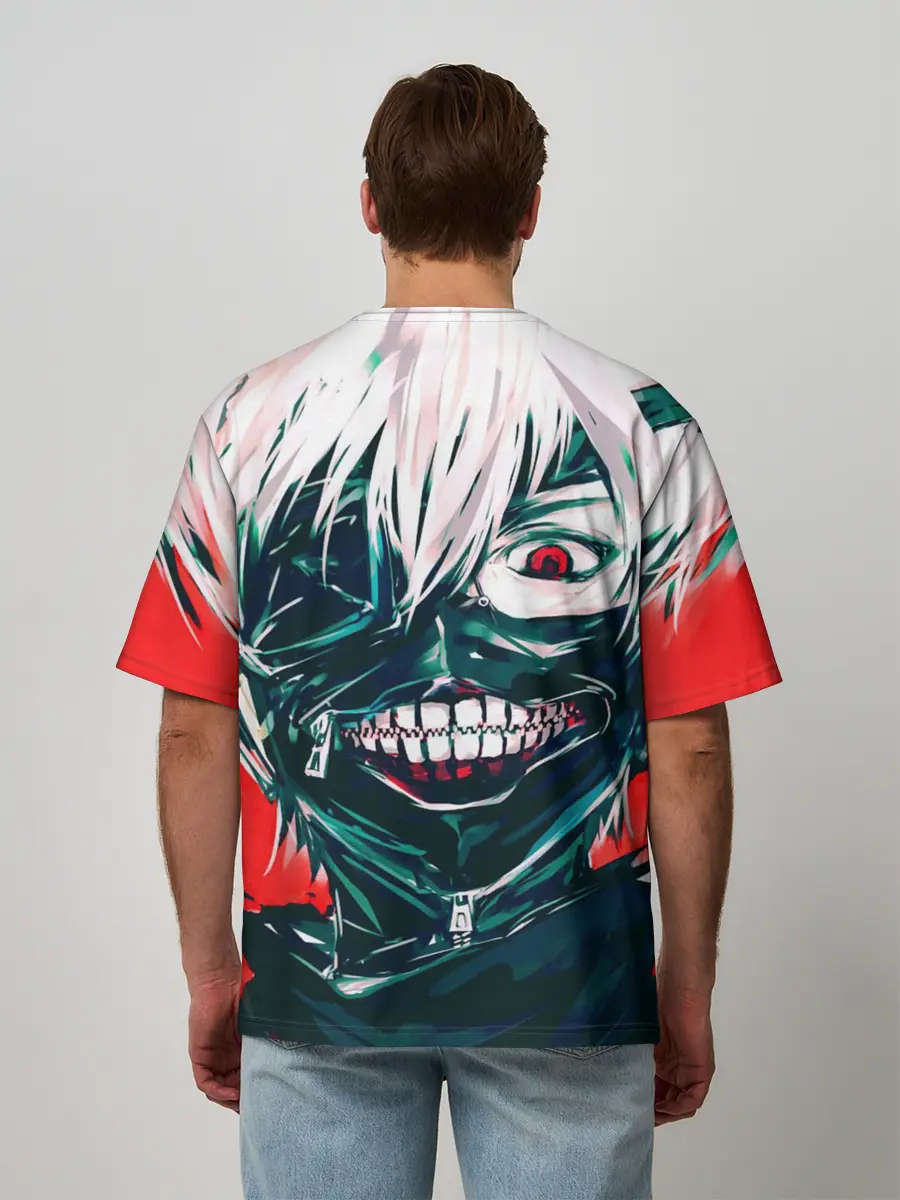 Мужская футболка оверсайз / Токийский Гуль