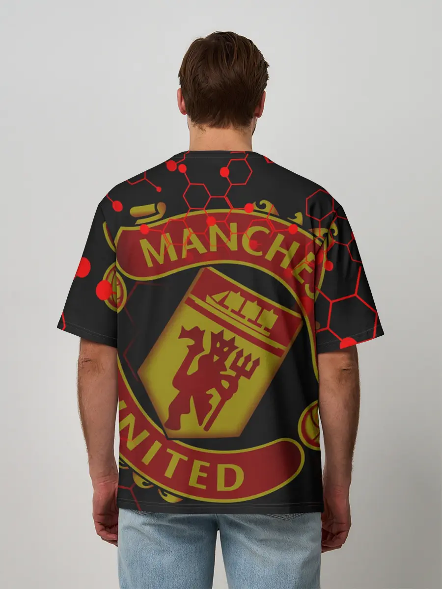 Мужская футболка оверсайз / БРУНО ФЕРНАНДЕШ / ПОБЕДА