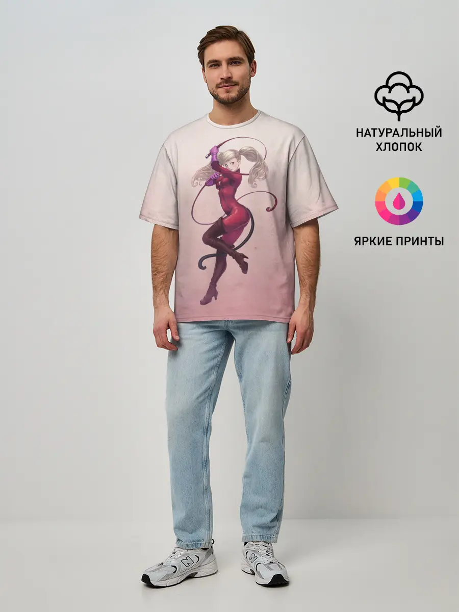 Мужская футболка оверсайз / Милая Энн