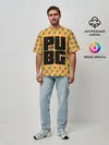Мужская футболка оверсайз / PUBG PATTERN | ПУБГ ПАТТЕРН