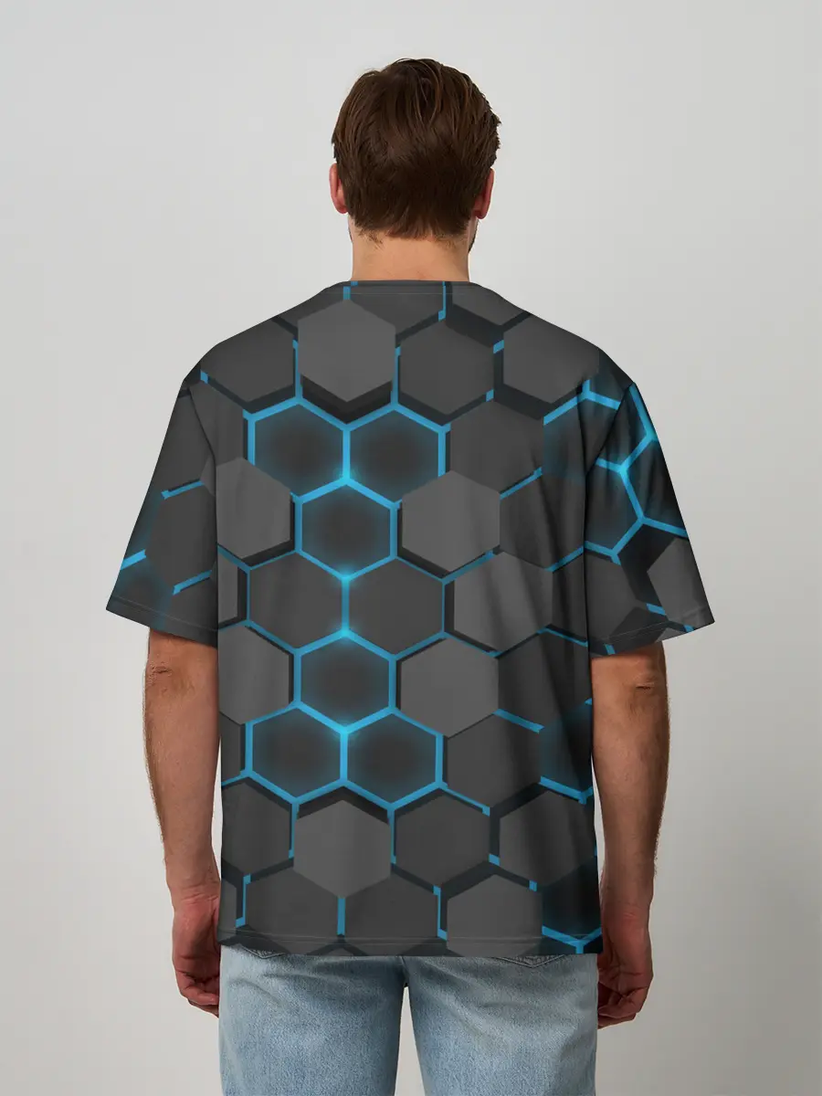 Мужская футболка оверсайз / BMW