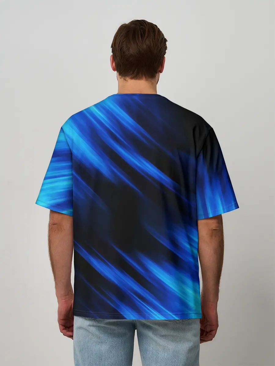 Мужская футболка оверсайз / SONIC | СОНИК