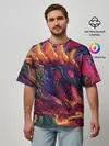 Мужская футболка оверсайз / HyperBEAST