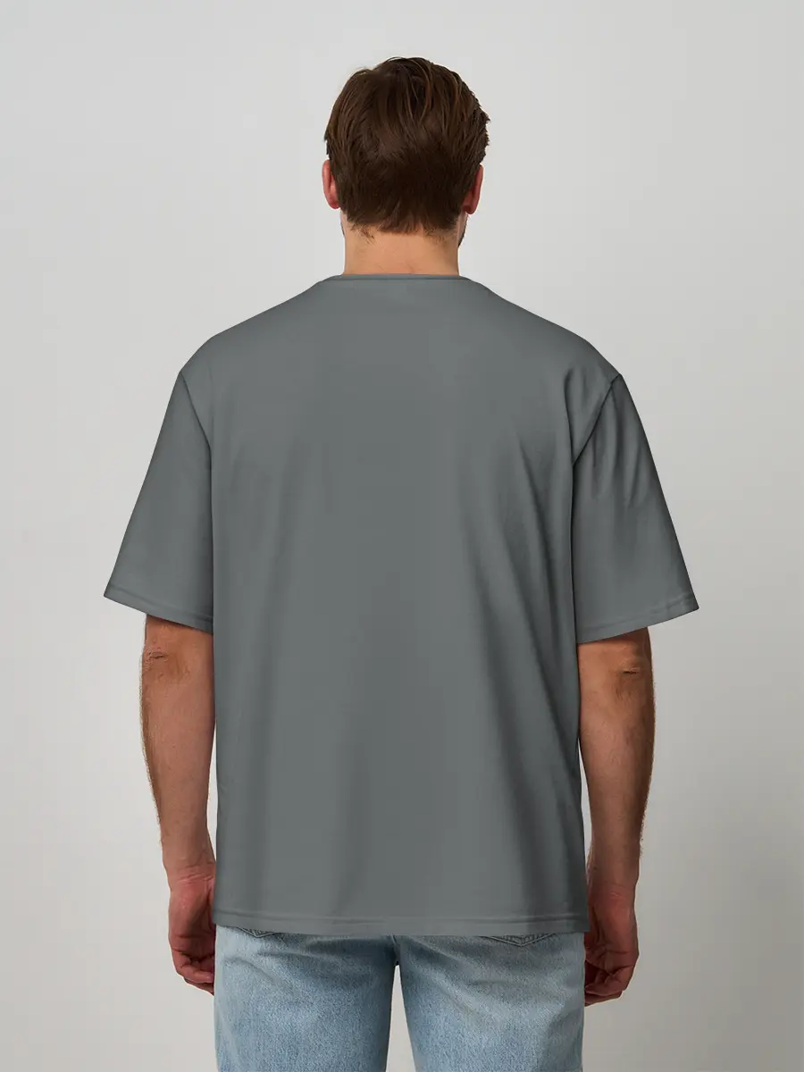 Мужская футболка оверсайз / BEER MAN