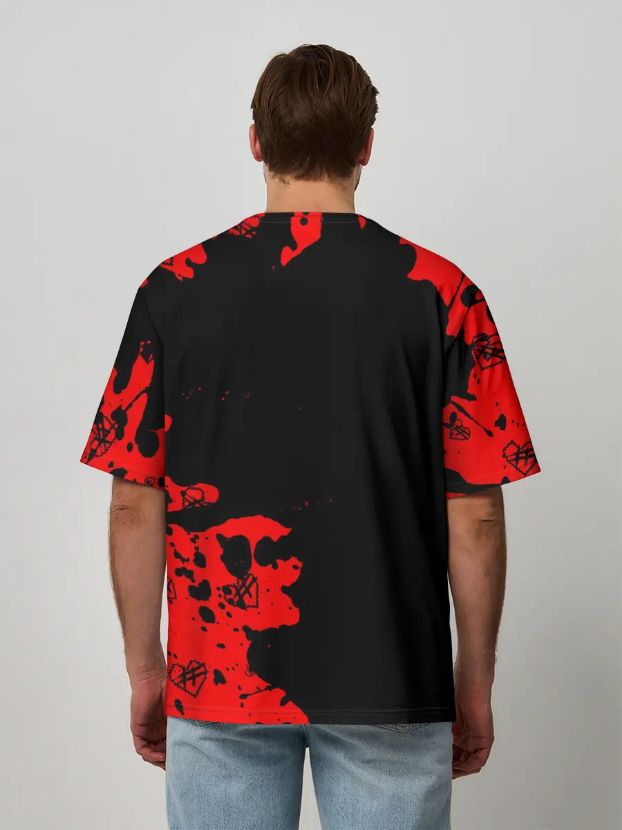 Мужская футболка оверсайз / ФРЕНДЗОНА