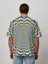 Мужская футболка оверсайз / Пульсация
