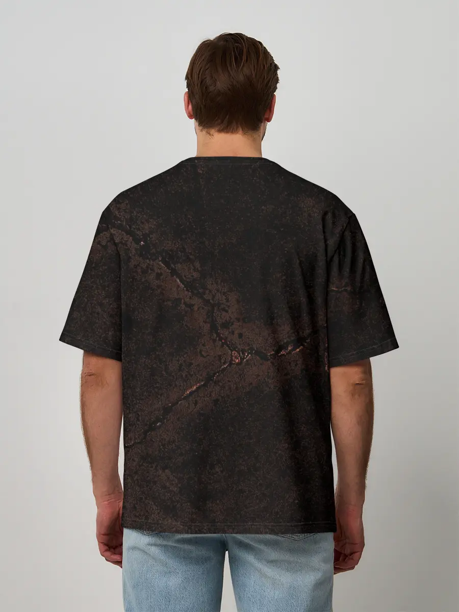 Мужская футболка оверсайз / PUBG | ПАБГ NEON