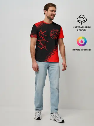 Мужская базовая футболка / SLAYER