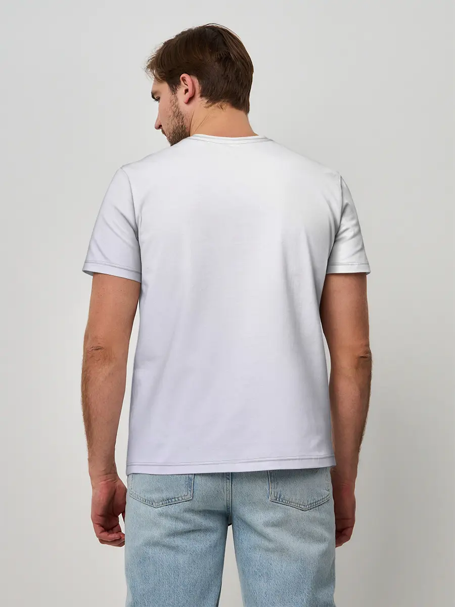 Мужская базовая футболка / Hanabi Yasuraoka