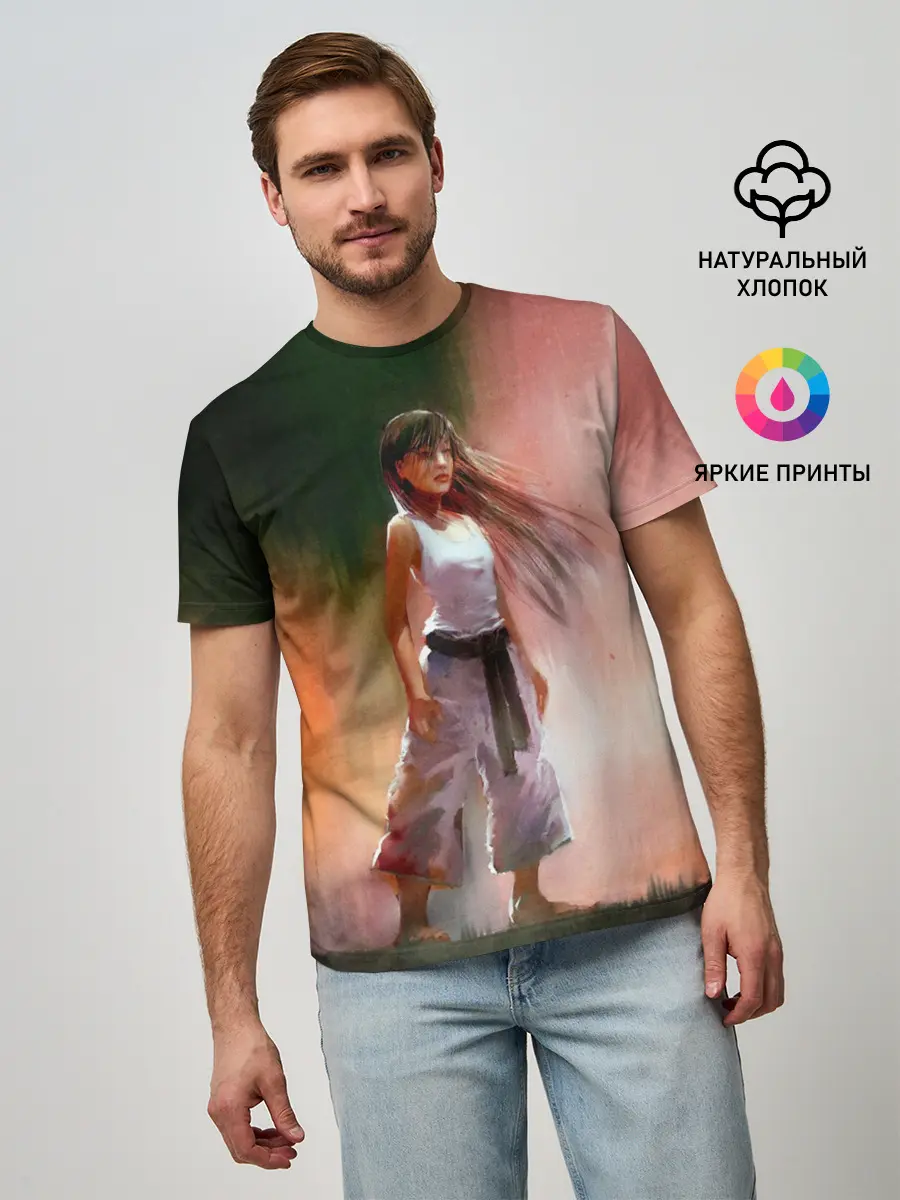 Мужская базовая футболка / Girl