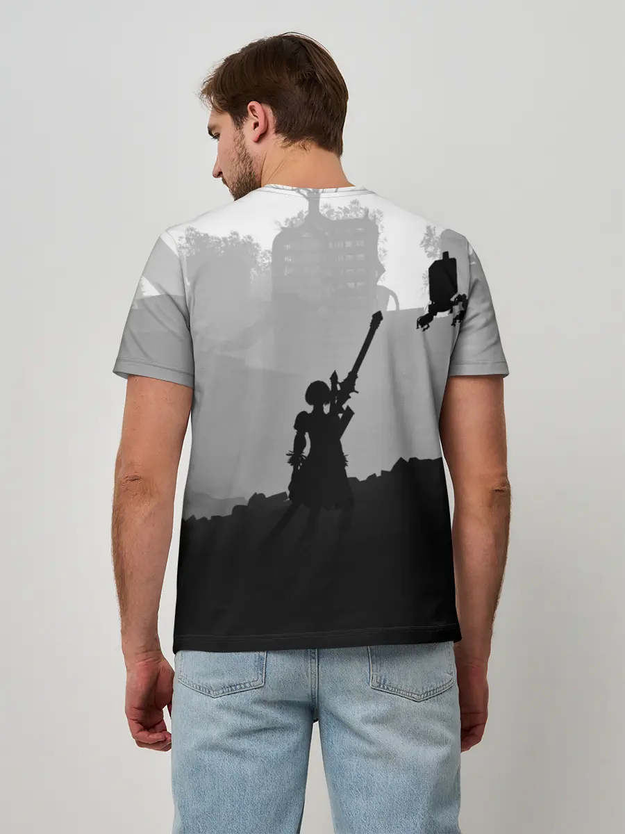 Мужская базовая футболка / Nier Automata