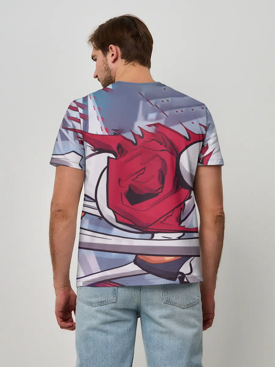 Мужская базовая футболка / Скелет