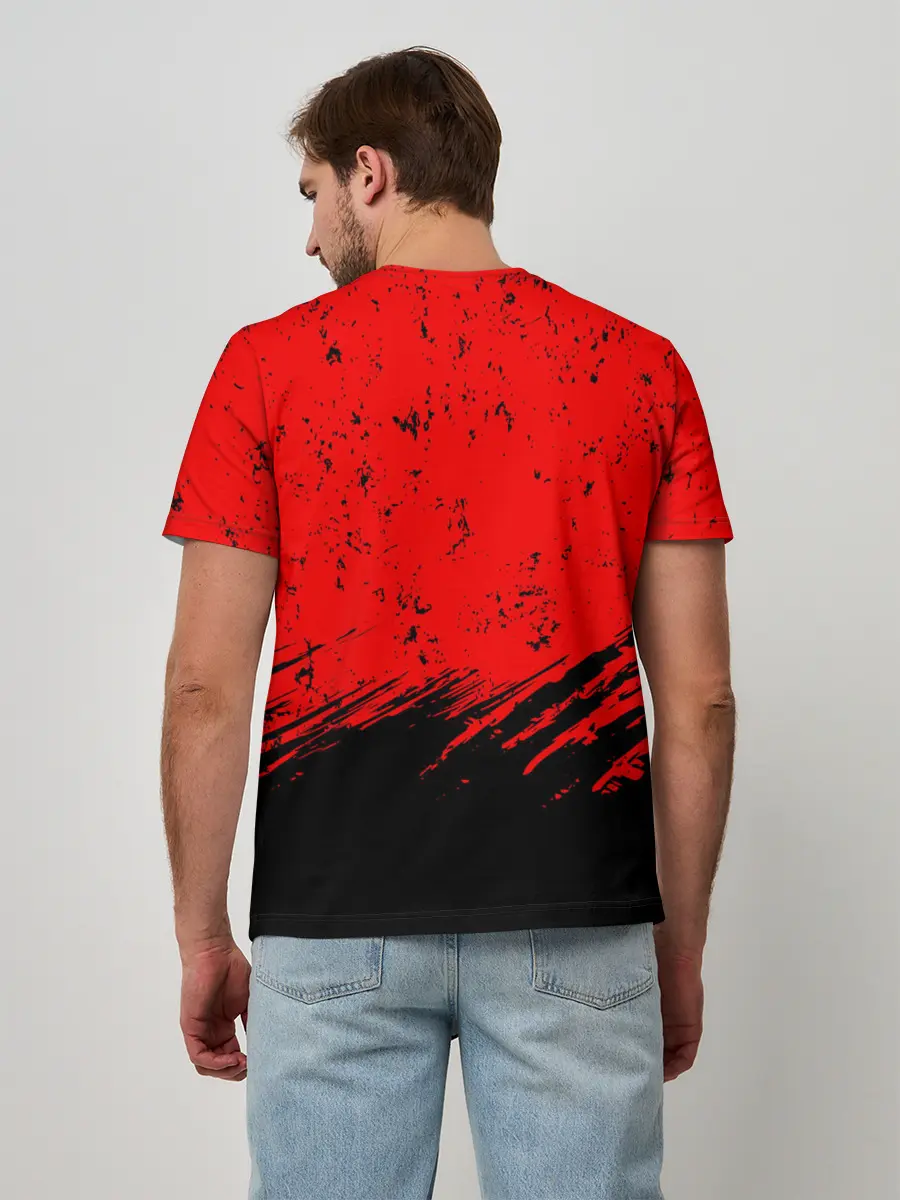 Мужская базовая футболка / AMONG US - НЕ ВЕРЬ НИКОМУ