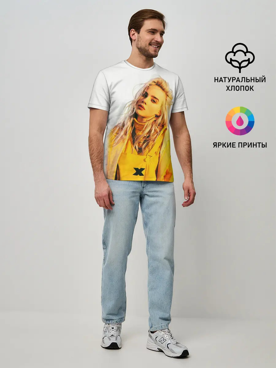 Мужская базовая футболка / BILLIE EILISH