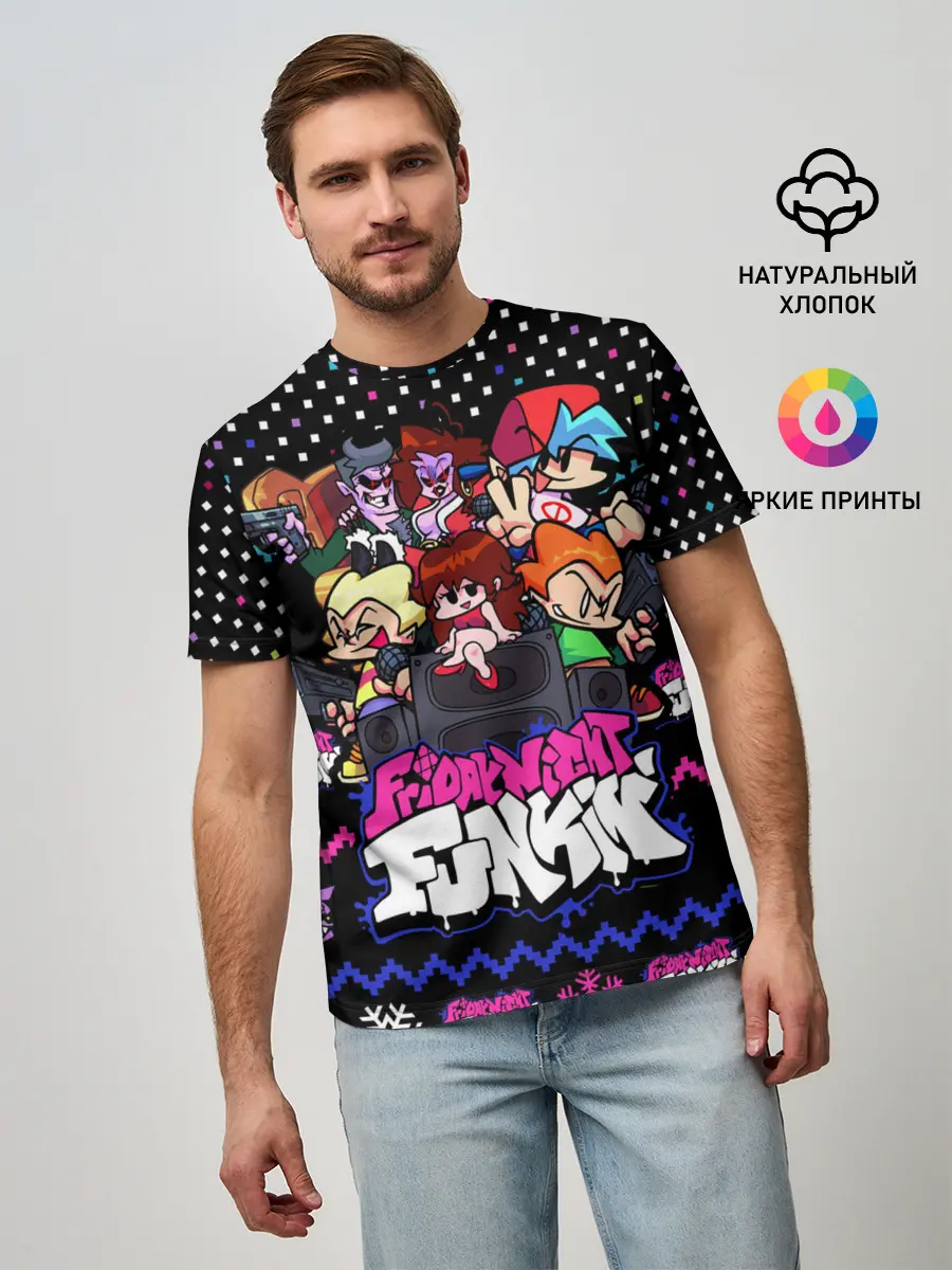 Мужская базовая футболка / FRIDAY NIGHT FUNKIN