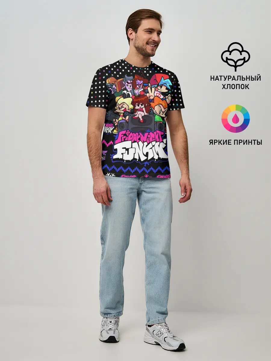 Мужская базовая футболка / FRIDAY NIGHT FUNKIN